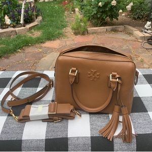 Tory Burch Thea Satchel Gold Hardware